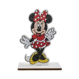 Figurină 2D Minnie cu mozaic de diamant, cristal, Art Buddies