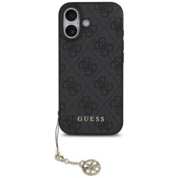 Husa Husa pentru iPhone 17 - Guess Hardcase 4G Charm Cradle MagSafe (GUHMP17SGF4GCK) - Black