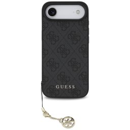 Husa Husa pentru iPhone 17 Air - Guess Hardcase 4G Charm Cradle MagSafe (GUHMP17MGF4GCK) - Black