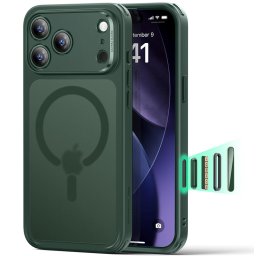 Husa Husa pentru iPhone 17 Pro - ESR Classic Hybrid HaloLock - Frosted Green