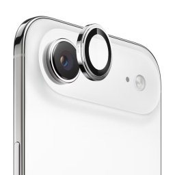 Folie pentru iPhone 17 Air - Sapphire Crystal Original Lens Glass - Silver
