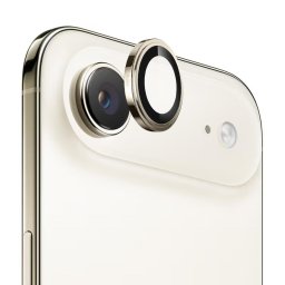 Folie pentru iPhone 17 Air - Sapphire Crystal Original Lens Glass - Gold
