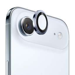 Folie pentru iPhone 17 Air - Sapphire Crystal Original Lens Glass - Light Blue