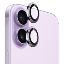 Folie pentru iPhone 17 - Blueo Sapphire Crystal Original Lens Glass - Purple