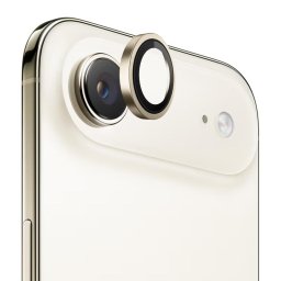 Folie pentru iPhone 17 Air - Original Metal Frame Lens Glass - Gold