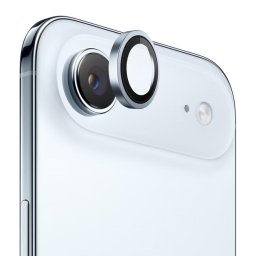 Folie pentru iPhone 17 Air - Blueo Original Metal Frame Lens Glass - Light Blue