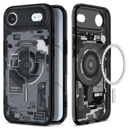 Husa Husa pentru iPhone 17 Air - Spigen Ultra Hybrid Zero One MagSafe - Black