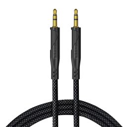 Cablu adaptor Lito Jack la Jack LA02, conexiune audio stabila, culoare negru