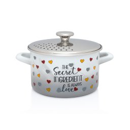 Oala 3.5l cu capac inox Secret Ingredient Metalacemail/20cm/3.5l