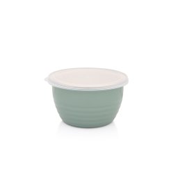 Recipient1.7l cu capac Standard Wave Verde Metalacemail/16cm/1.7l/capac din plastic/verde pastel