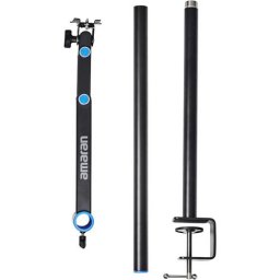 Suport Lampi cu Prindere Birou Amaran Desk Clamp Stand pentru Lampile Amaran Verge Black