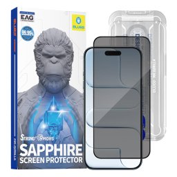 Folie pentru iPhone 17 Air - Premium Sapphire Non Breaking / Scratching 9H Glass - Privacy