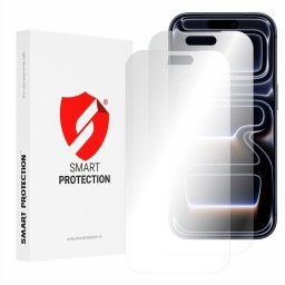 [Pachet 2x] Folie regenerabila premium iPhone 17 Pro - Smart Protection Classic - Clear