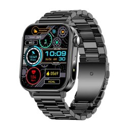 Smartwatch P80, 1.83", Negru