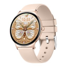 Smartwatch V89, 1.43 inch, Auriu