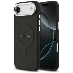 Husa Husa pentru iPhone 17 Air - Guess Hardcase Classic Logo MagSafe (GUHMP17MPSAREGSK) - Black