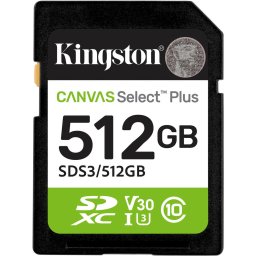 Card memorie SDS3/512GB, 512GB, Class 10, UHS-I U3, V30, A1