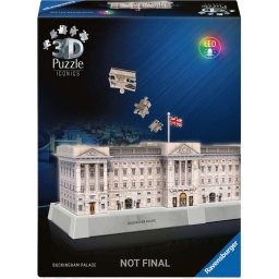 Ravensburger 3D Puzzle Iconics: Buckingham Palace - with light 216 pieces