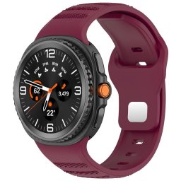 Curea pentru Samsung Galaxy Watch8 40mm/Watch8 44mm/Watch8 Classic - Techsuit Watchband (W050) - Bordeaux