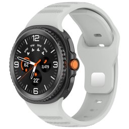 Curea pentru Samsung Galaxy Watch8 40mm/Watch8 44mm/Watch8 Classic - Techsuit Watchband (W050) - Gray