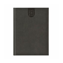 Agenda datata saptamanal A4 Dakota, hartie ivory, coperta gri