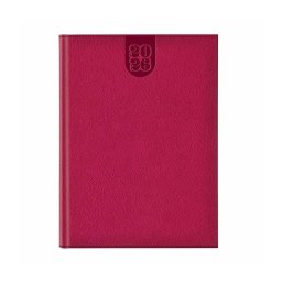 Agenda datata saptamanal A4 Dakota, hartie ivory, coperta fucsia
