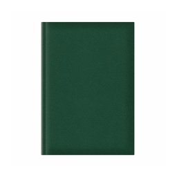 Agenda nedatata A5, hartie offset alb, coperta verde