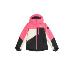 O'NEILL Geacă outdoor ecru / roz neon / negru