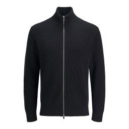 JACK & JONES Geacă tricotată 'JJEPERFECT' negru