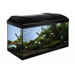 Acvariu Diversa 80 Sticla 112L Iluminare LED Transparent/Negru