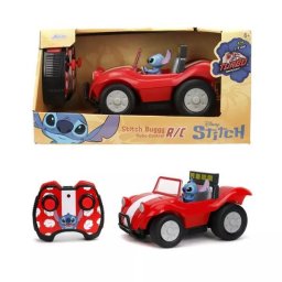 Jada Toys: Mașină teleghidată Stitch Buggy, roșie