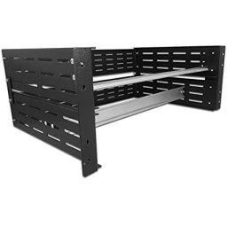Delock 19 DIN rail mount 4 U bk - 42632