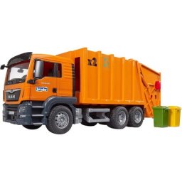 MAN TGS garbage truck with rear loading