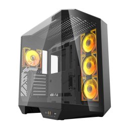 Carcasa Darkflash Computer Case DY470 4 fans (black)