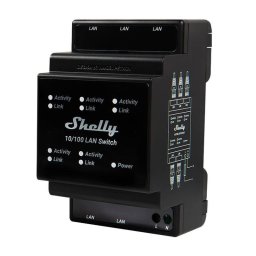 Releu inteligent Przełącznik Ethernet z 5 portami RJ45 Shelly LAN Switch