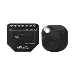 Releu inteligent Blind/curtain WiFi controller Shelly Shutter + BLU Button Tough 1