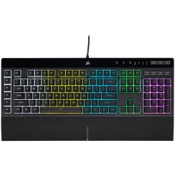 Corsair K55 RGB PRO tastaturi USB QWERTY Englez Negru