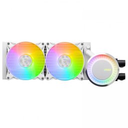 MSI MAG Coreliquid E240 WHITE Placă de bază, Procesor Kit lichid de răcire 12 cm Alb