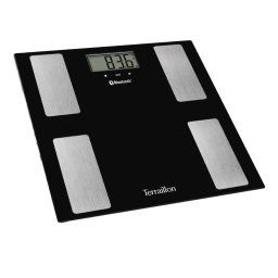 Cantar TERRAILLON 15490 Smart Connect Black personal scales and bo