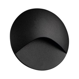 Kanlux 39133 - Corp de iluminat LED pentru scări EXIN LED/2,5W/230V 4000K IP65 negru, rotund