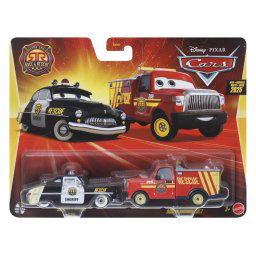 CARS3 SET 2 MASINUTE METALICE SHERIFF SI ADAM ROADRIGUEZ SuperHeroes ToysZone
