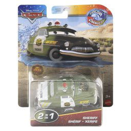 CARS MASINUTA SHERIFF CU CULORI SCHIMBATOARE SuperHeroes ToysZone