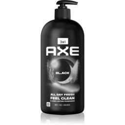 Axe Black gel de dus pentru față, corp și păr 900 ml