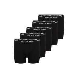 Jack & Jones Plus Boxeri 'Huey' negru / alb