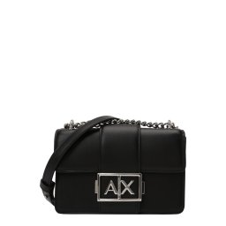 ARMANI EXCHANGE Geantă de umăr 'Jodie' negru / argintiu