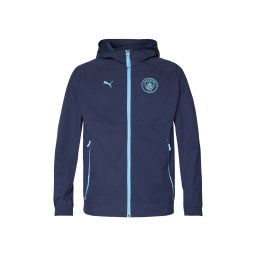 PUMA Geacă sport 'MCFC' bleumarin / albastru deschis