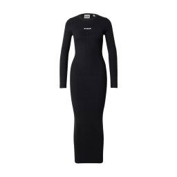 GUESS Rochie tricotat 'FLAMINIA' negru / alb