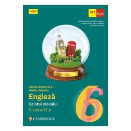 Limba engleza. Limba moderna 1 studiu intensiv - Clasa 6 - Caietul elevului - Vicki Anderson, Eoin Higgins, Cristina Rusu, Diana Todoran, Ioana Tudose