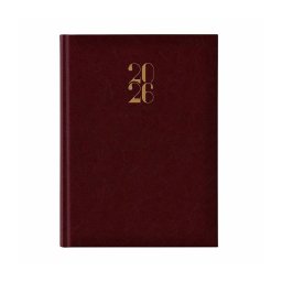 Agenda datata saptamanal A4 Artilux, hartie ivory, coperta maro