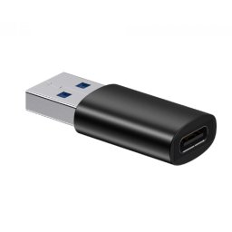 ADAPTOR Baseus Ingenuity Series Mini OTG, USB Type-C (M) la USB 3.1 (T), corp metalic, negru ZJJQ000101 (timbru verde 0.18 lei) - 6932172605797